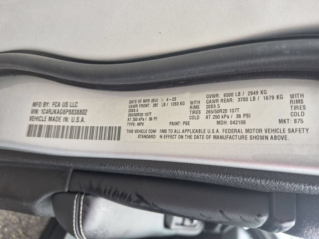 2023 Jeep Grand Cherokee L Altitude 4x4