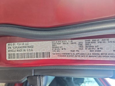 2025 Jeep Grand Cherokee L Altitude 4x4