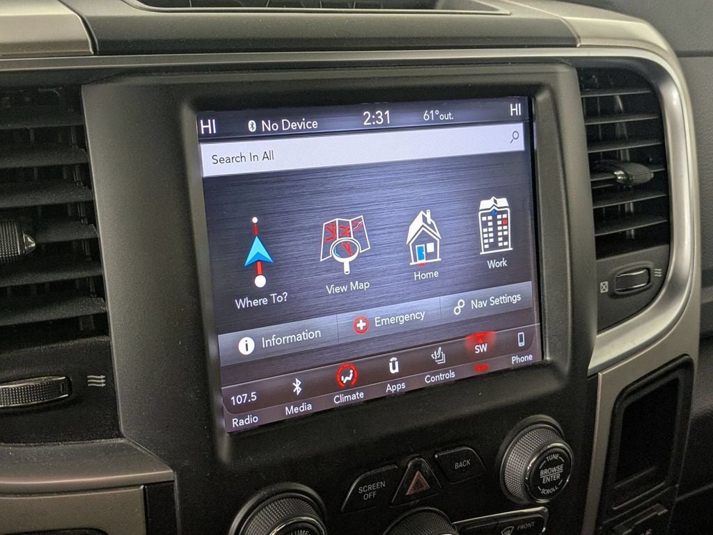 2018 RAM 1500 Big Horn Crew Cab 4x4 5'7' Box