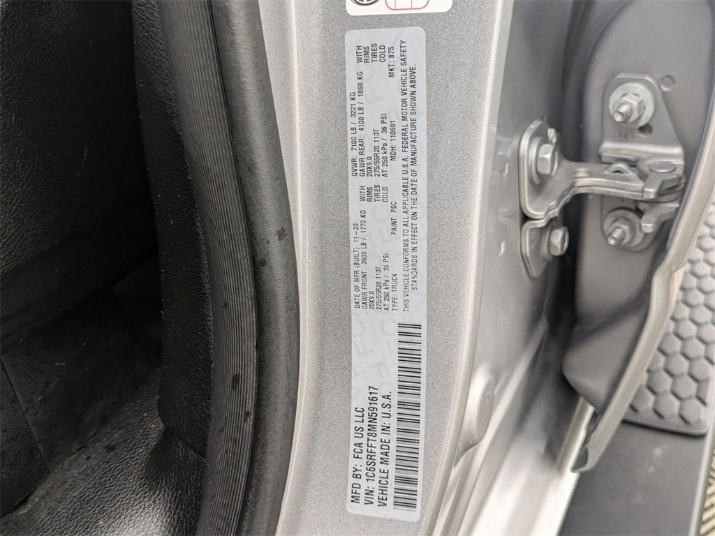 2021 RAM 1500 Big Horn Crew Cab 4x4 5'7' Box