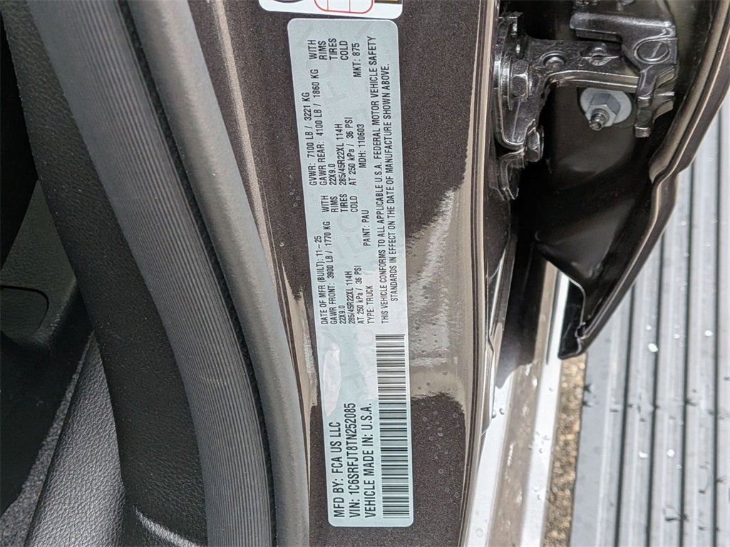 2026 RAM Ram 1500 RAM 1500 LARAMIE CREW CAB 4X4 5'7' BOX