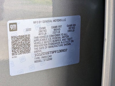 2023 Chevrolet Malibu FWD 1LT