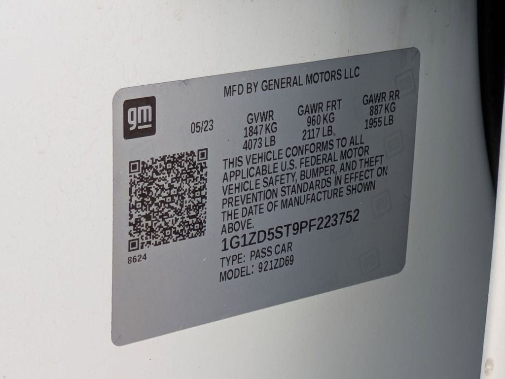 2023 Chevrolet Malibu FWD 1LT