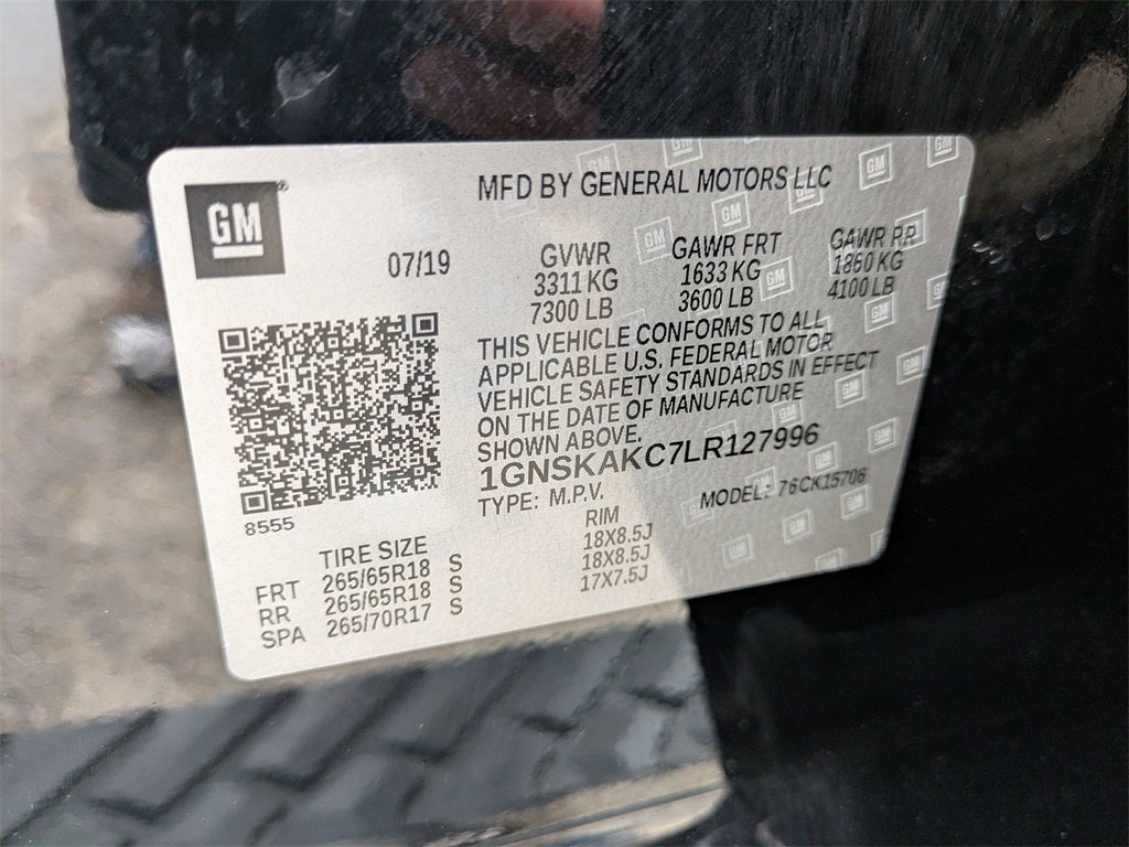 2020 Chevrolet Tahoe 4WD LS