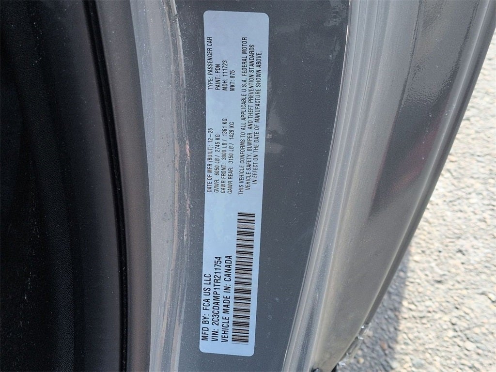 2026 Dodge Charger CHARGER SCAT PACK 2-DOOR AWD