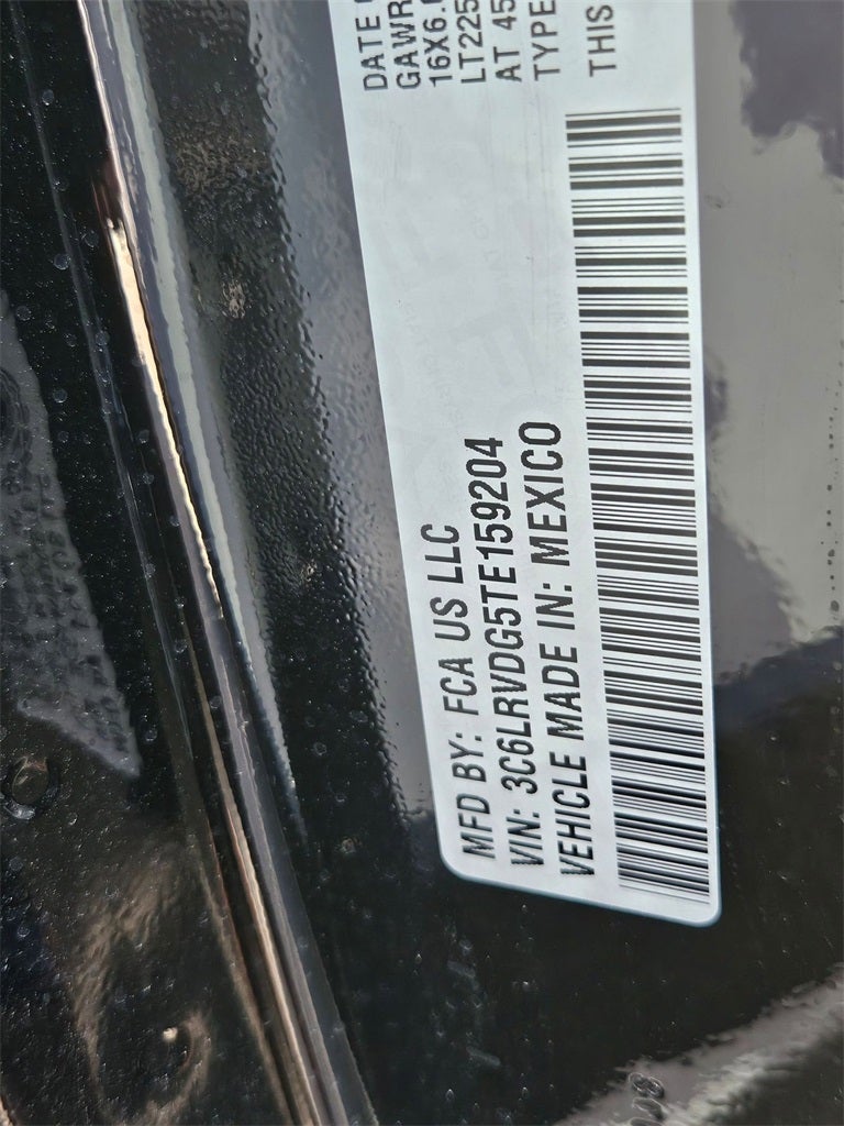 2026 RAM Ram ProMaster RAM PROMASTER 2500 TRADESMAN CARGO VAN HIGH ROOF 159' WB