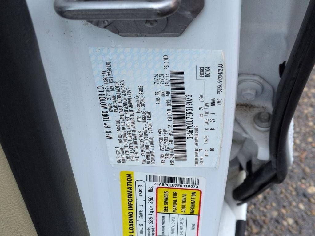 2014 Ford Fusion Hybrid SE