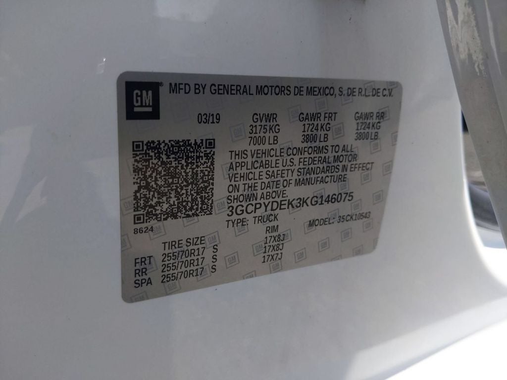 2019 Chevrolet Silverado 1500 LT