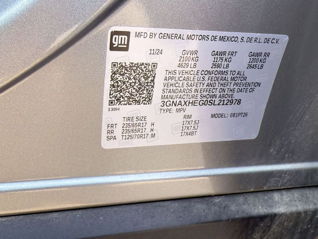 2025 Chevrolet Equinox FWD LT