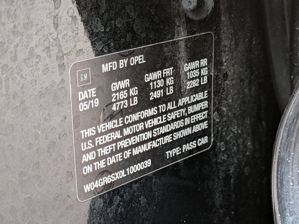 2020 Buick Regal Sportback AWD Essence