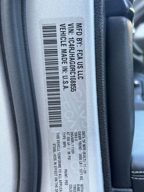 2024 Jeep Grand Cherokee Altitude X