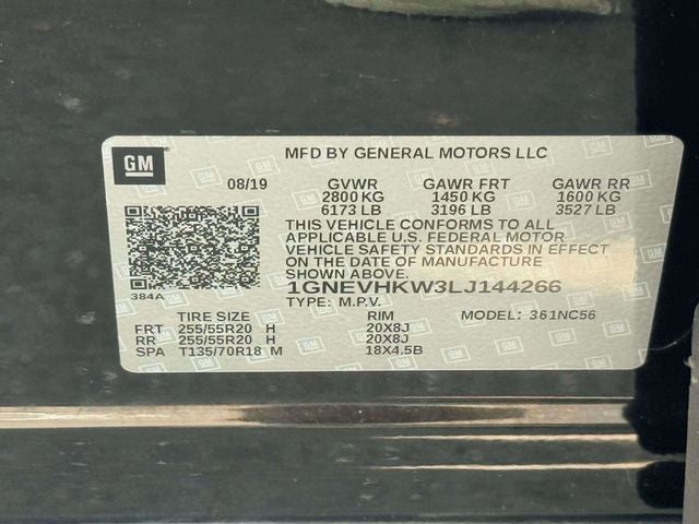 2020 Chevrolet Traverse 3LT
