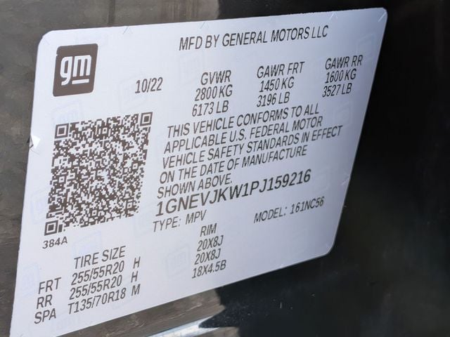 2023 Chevrolet Traverse RS