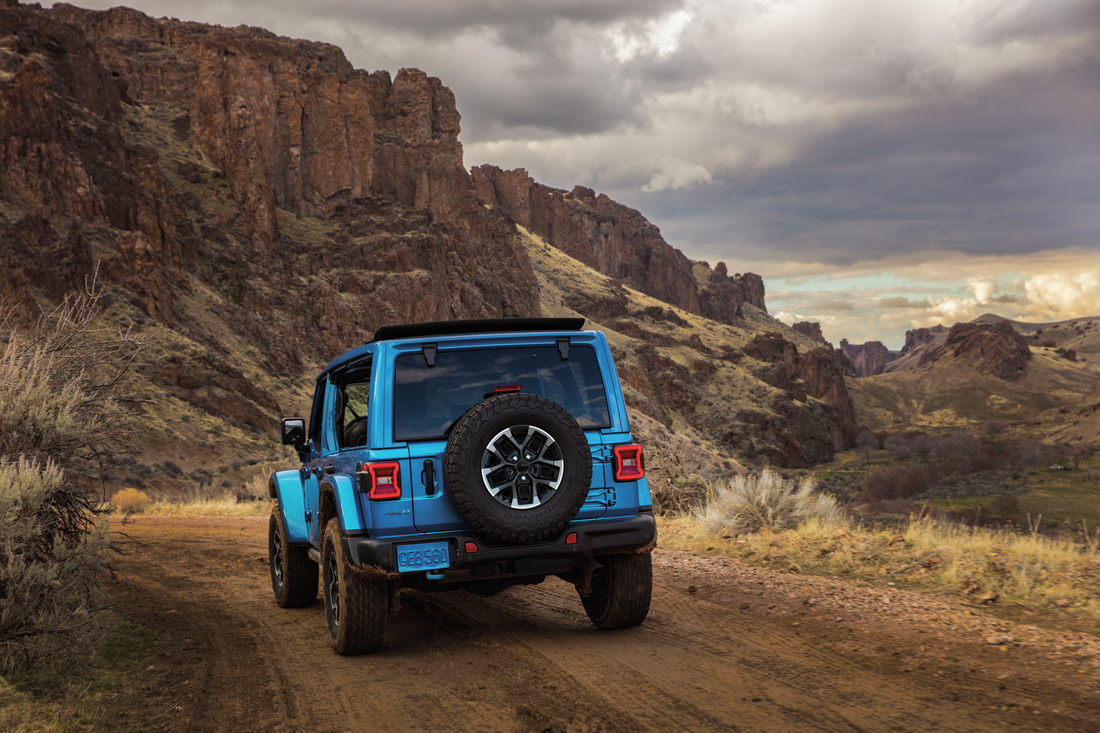 Lifted Jeep near Farmington Hills MI