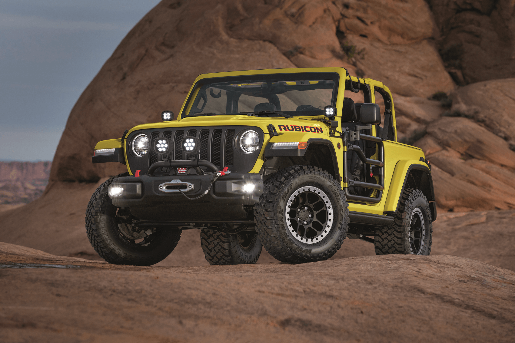 Lifted Jeep near Walled Lake MI